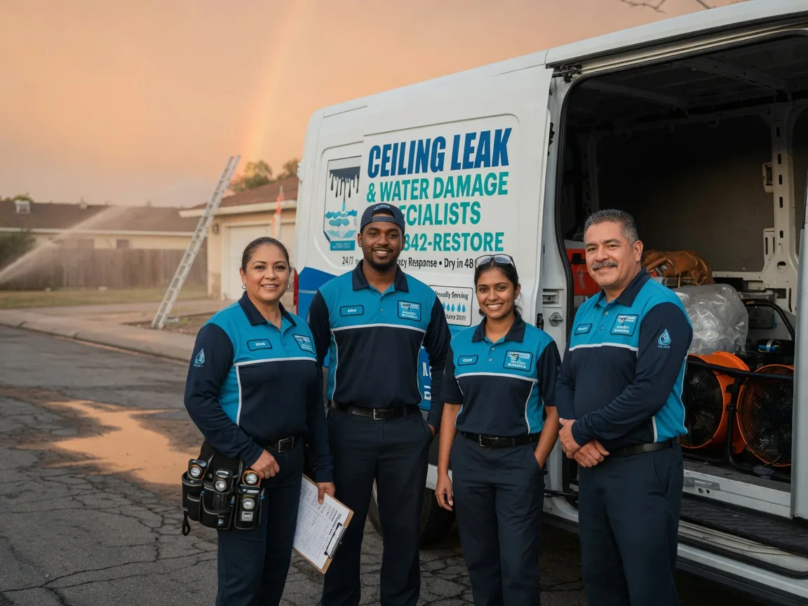Ceiling Leak Cleanup company in Clarklake, MI