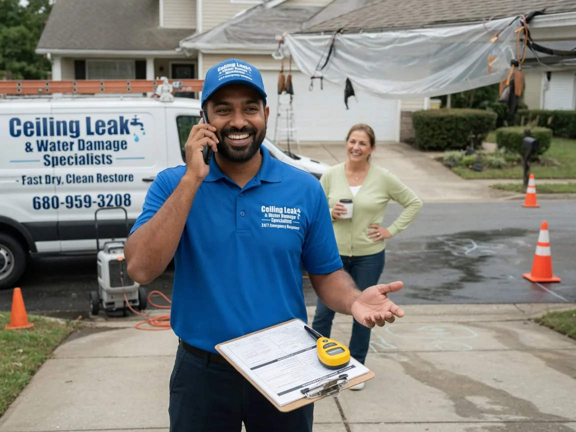 Ceiling Leak Cleanup Clarklake, MI FAQs